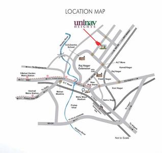 Project Image of 1095.0 - 1640.0 Sq.ft 2 BHK Apartment for buy in Uninav Heights Phase 2