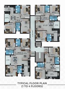 Project Image of 650.0 - 982.0 Sq.ft 2 BHK Apartment for buy in Vikaan Sai Ganga Apartments