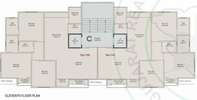 Project Image of 984.0 - 1231.0 Sq.ft 3 BHK Apartment for buy in Shiv Shakti Sunrise Infinity