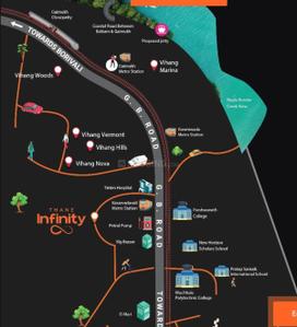Project Image of 430.0 - 623.0 Sq.ft 1 BHK Apartment for buy in Vihang Thane Infinity