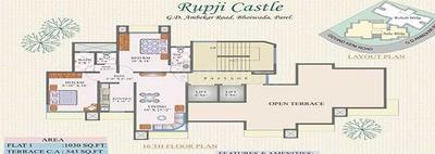Project Image of 700.0 - 1030.0 Sq.ft 1 BHK Apartment for buy in Rupji Castle