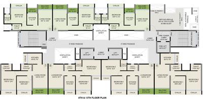 Project Image of 372.11 - 539.49 Sq.ft 1 BHK Apartment for buy in Balaji Blossoms