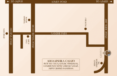 Project Image of 1570.86 - 2498.0 Sq.ft 3 BHK Apartment for buy in Adhaarshila Casato