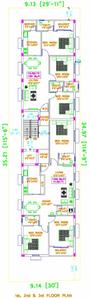 Project Image of 1182.0 - 1472.0 Sq.ft 3 BHK Apartment for buy in Esha Vishwa Flats