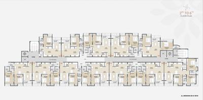 Project Image of 442.93 - 832.37 Sq.ft 2 BHK Apartment for buy in Tulsi Tulsi Kalash