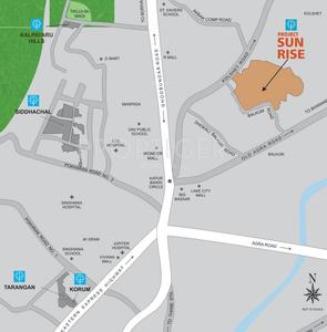 Project Image of 530.0 - 779.0 Sq.ft 2 BHK Apartment for buy in Kalpataru Sunrise Wing C Ebony