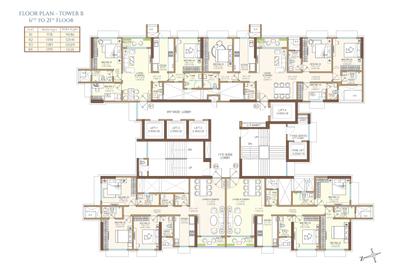 Project Image of 978.01 - 3310.0 Sq.ft 3 BHK Apartment for buy in Vikas 11