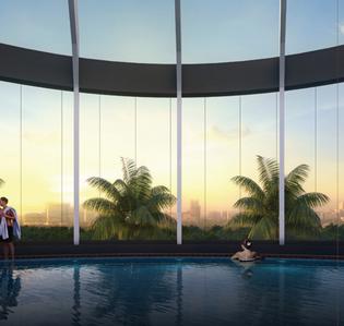 Project Image of 1527.0 - 2123.0 Sq.ft 4 BHK Apartment for buy in Garve Omega Paradise N Wing 57 Mid Town