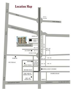 Project Image of 0.0 - 900.0 Sq.ft 2 BHK Apartment for buy in Satyam Paradise