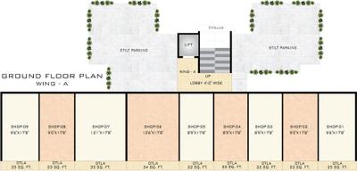 Project Image of 251.0 - 321.0 Sq.ft 1 BHK Apartment for buy in Saiguru Royal Park