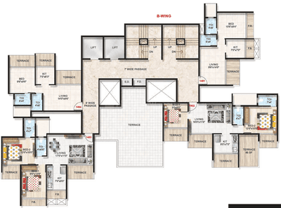Project Image of 1245 Sq.ft 2 BHK Apartment / Flat for sale in Ulwe for Rs. 19500000
