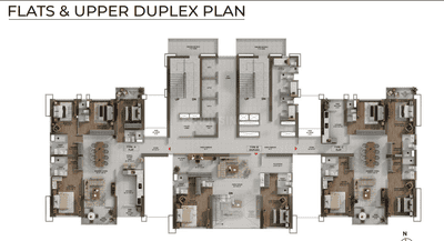 Project Image of 3350.0 - 4965.0 Sq.ft 4 BHK Apartment for buy in Srijan Palladina
