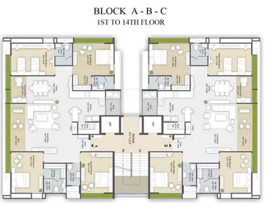 Project Image of 2153.24 - 3112.58 Sq.ft 4 BHK Apartment for buy in Shreepad Park Arena