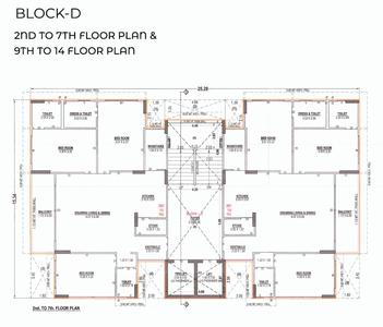 Project Image of 826.13 - 1952.9 Sq.ft 3 BHK Apartment for buy in Horizon Ornate Legacy