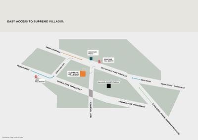 Project Image of 830.54 - 1380.58 Sq.ft 3 BHK Row House for buy in Supreme Villagio I
