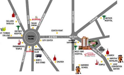 Project Image of 1701.0 - 1888.0 Sq.ft 3 BHK Apartment for buy in Alukkas Castle