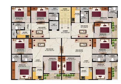 Project Image of 900.0 - 1250.0 Sq.ft 2 BHK Apartment for buy in Green Aura