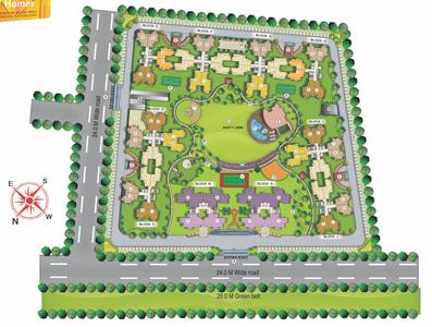 Project Image of 350.9 - 847.12 Sq.ft 1 BHK Apartment for buy in VVIP Homes Ph 1