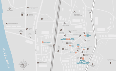 Project Image of 1080 Sq.ft 2 BHK Apartment / Flat for sale in Vile Parle East for Rs. 43000000