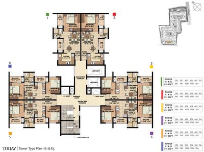 Project Image of 982.0 - 1333.0 Sq.ft 2 BHK Apartment for buy in Akshaya Today