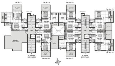 Project Image of 507.0 - 1058.0 Sq.ft 2 BHK Apartment for buy in Pushkar Orchid Greens Phase II