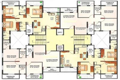 Project Image of 500.0 - 1838.0 Sq.ft 1 BHK Apartment for buy in Immaculate Mountain View Residency