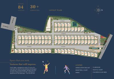 Project Image of 3430.0 - 3440.0 Sq.ft 4 BHK Villa for buy in C S Rao Green Valley