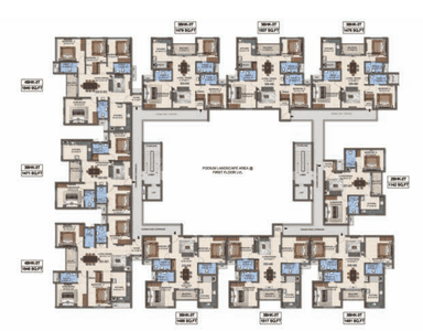 Project Image of 1142.0 - 1846.0 Sq.ft 2 BHK Apartment for buy in Marutham Neptune Phase 2