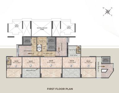 Project Image of 1229.99 - 2429.95 Sq.ft 3 BHK Apartment for buy in Shree Balaji Sky Avenue