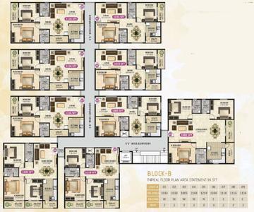 Project Image of 1005.0 - 1583.0 Sq.ft 2 BHK Apartment for buy in Vasavi Sai Anugraha