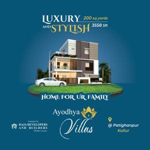 Project Image of 3520.0 - 3558.0 Sq.ft 3 BHK Villa for buy in Ayodhya Villas