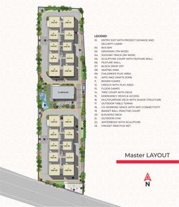Project Image of 1405.0 - 2360.0 Sq.ft 3 BHK Apartment for buy in Jain Fairmount The ARC