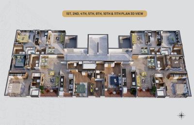 Project Image of 1043 Sq.ft 2 BHK Apartment / Flat for sale in Andheri West for Rs. 22000000