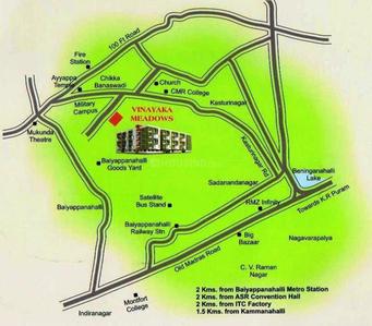 Project Image of 970.0 - 1400.0 Sq.ft 2 BHK Apartment for buy in Vinayaka Meadows