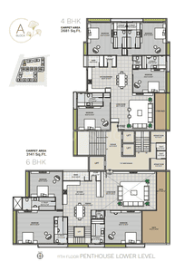 Project Image of 1911.0 - 6203.0 Sq.ft 3 BHK Apartment for buy in Avadh Ercole