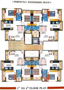 Project Image of 0.0 - 588.89 Sq.ft 2 BHK Apartment for buy in Ishwar Precious Galaxy Building No 1