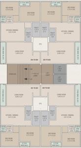 Shashank Residency Cluster Plan 1