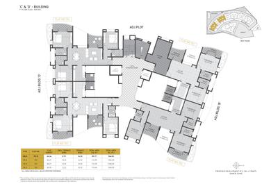 Project Image of 966.0 - 2219.0 Sq.ft 2 BHK Apartment for buy in Rahul Arcus Bldg D