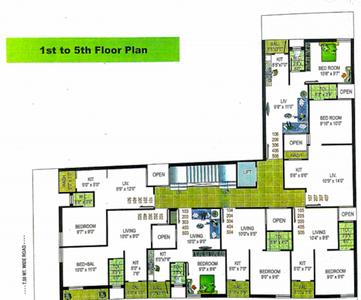 Project Image of 207.74 - 355.21 Sq.ft 1 BHK Apartment for buy in Ravi City Vista