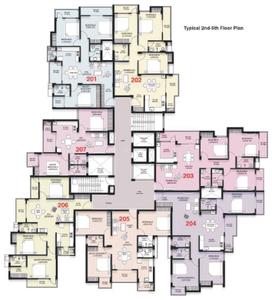 Project Image of 1052.0 - 1854.0 Sq.ft 2 BHK Apartment for buy in Abhishek Kanha Enclave