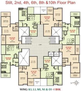 Project Image of 399.0 - 1195.0 Sq.ft 1 BHK Apartment for buy in Shree Sai Swapna Nagari