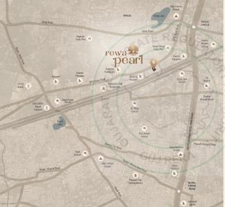Project Image of 0.0 - 872.31 Sq.ft 3 BHK Apartment for buy in RK Rewa Pearl