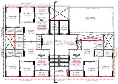 Project Image of 636.69 - 849.49 Sq.ft 2 BHK Apartment for buy in Presha The Front