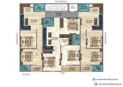 Project Image of 900.0 - 1200.0 Sq.ft 4 BHK Builder Floor for buy in Jai Maa Luxury Homes