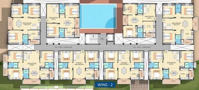 Project Image of 1165.0 - 1675.0 Sq.ft 2 BHK Apartment for buy in Shell Sapphire