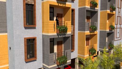 Project Image of 553.31 - 893.69 Sq.ft 1 BHK Apartment for buy in Indium Blossom
