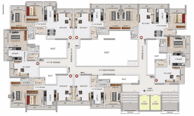 Project Image of 431.09 - 709.99 Sq.ft 1 BHK Apartment for buy in Imperial Altamount