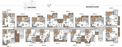 Project Image of 1220.0 - 1715.0 Sq.ft 2 BHK Apartment for buy in Affinity Sarovar