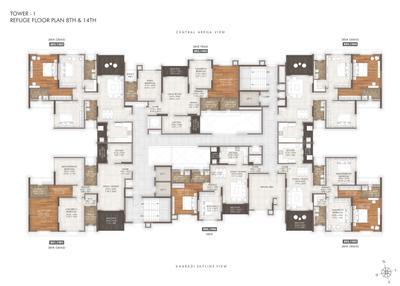 Project Image of 2000 Sq.ft 3 BHK Duplex for sale in Kharadi for Rs. 26900000