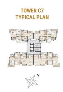 Project Image of 1053.5 - 1610.19 Sq.ft 3 BHK Apartment for buy in Mahindra Aqualily Phase 2C2